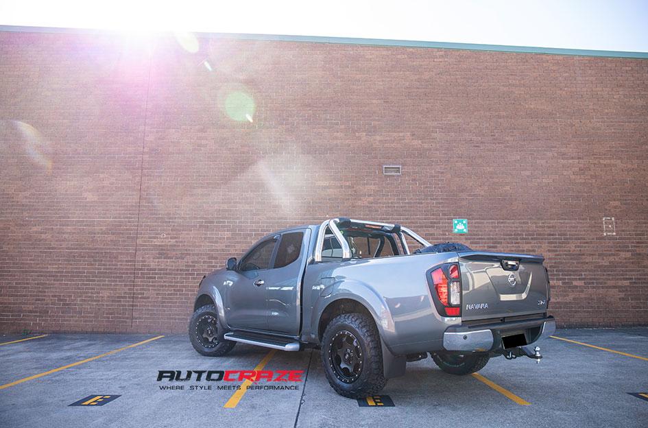 NISSAN NAVARA RG1 SATIN BLACK